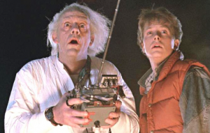 Doc Brown & Marty McFly ready to investigate Ron Van Den Heuvel's history of misdeeds